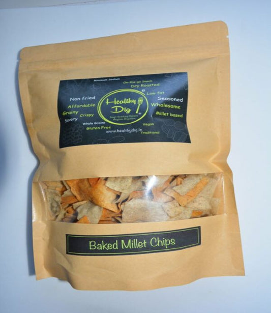 Baked Millet Chips